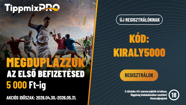 TippmixPro Promóció