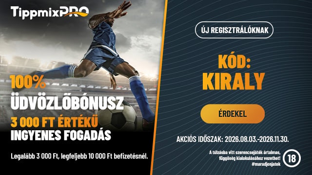 TippmixPro promóció